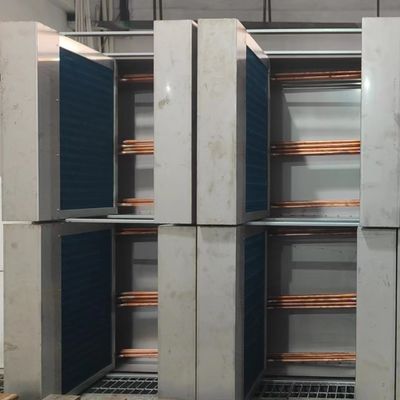 2300CMH उष्णता पाइप के चारों ओर लपेटें U के आकार के साथ हीटिंग और कूलिंग कॉइल एयर एचवीएसी हीट एक्सचेंजर