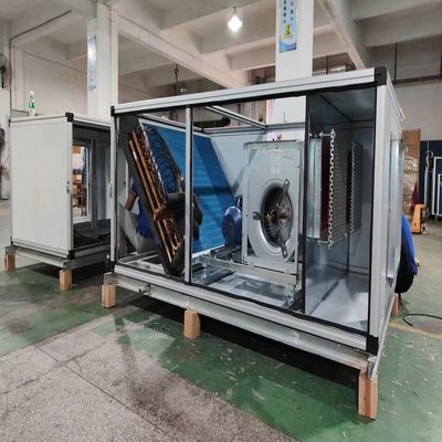 10HP 20HP 30HP एयर कूल्ड डायरेक्ट एक्सपेंशन सिंगल कूलिंग एएचयू