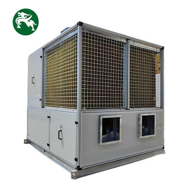 उच्च दक्षता वाले पंखे के साथ ताजा हवा AHU इकाई शीतलन और हीटिंग प्रकार HVAC प्रणाली