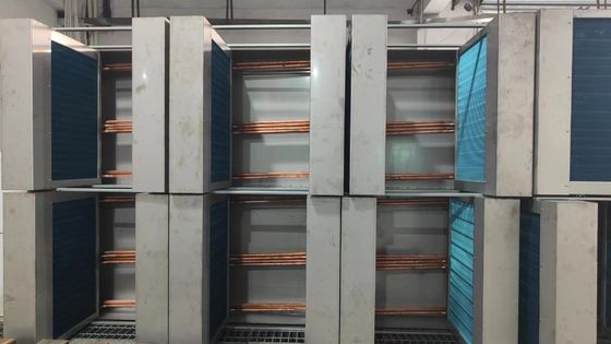 यू के आकार के चारों ओर लपेटें गर्मी पाइप ऊर्जा वसूली डेटा केंद्र के लिए हवा गर्मी एक्सचेंजर