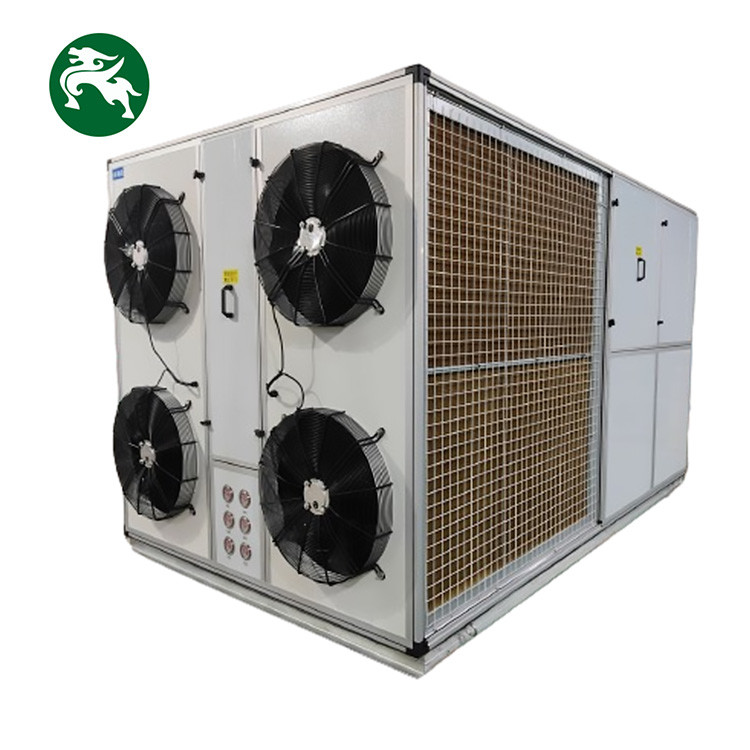 45HP एयर कूल्ड डीएक्स निरंतर तापमान निर्जलीकरण एयर कंडीशनिंग यूनिट ऑफशोर क्षेत्रों के लिए