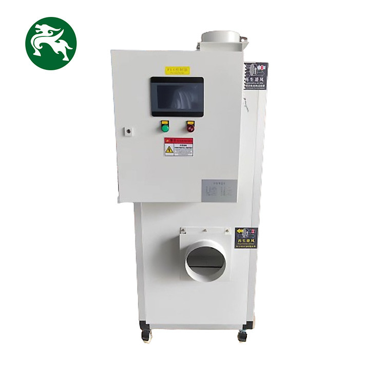 नियंत्रण के साथ छोटे आकार अनुकूलित डिजाइन रोटरी Dehumidifier वर्टिकल प्रकार के लिए स्वच्छ कमरे